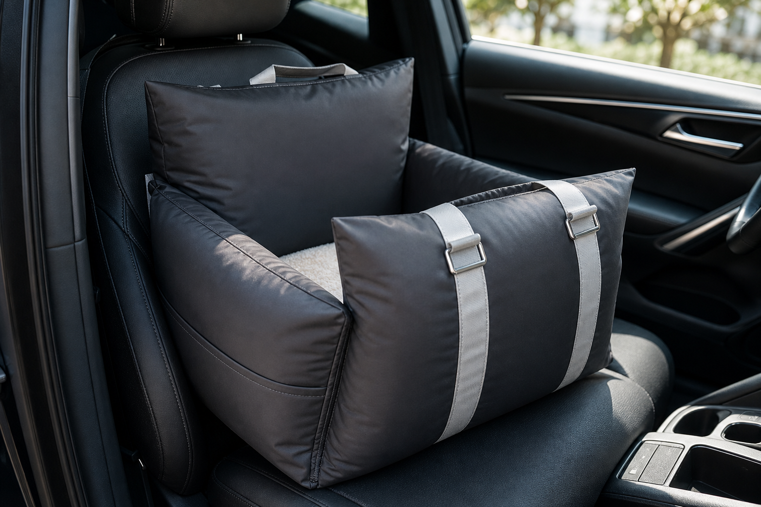 Siège 3 en 1 pour chiens et chats en voiture ISOFIX