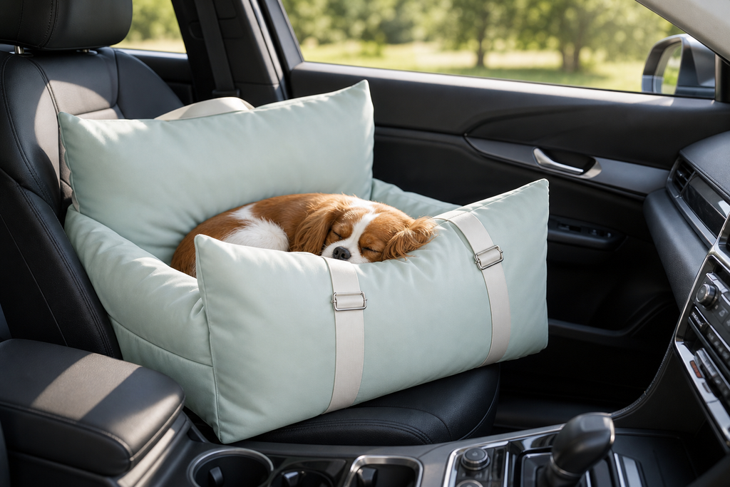 Siège 3 en 1 pour chiens et chats en voiture ISOFIX