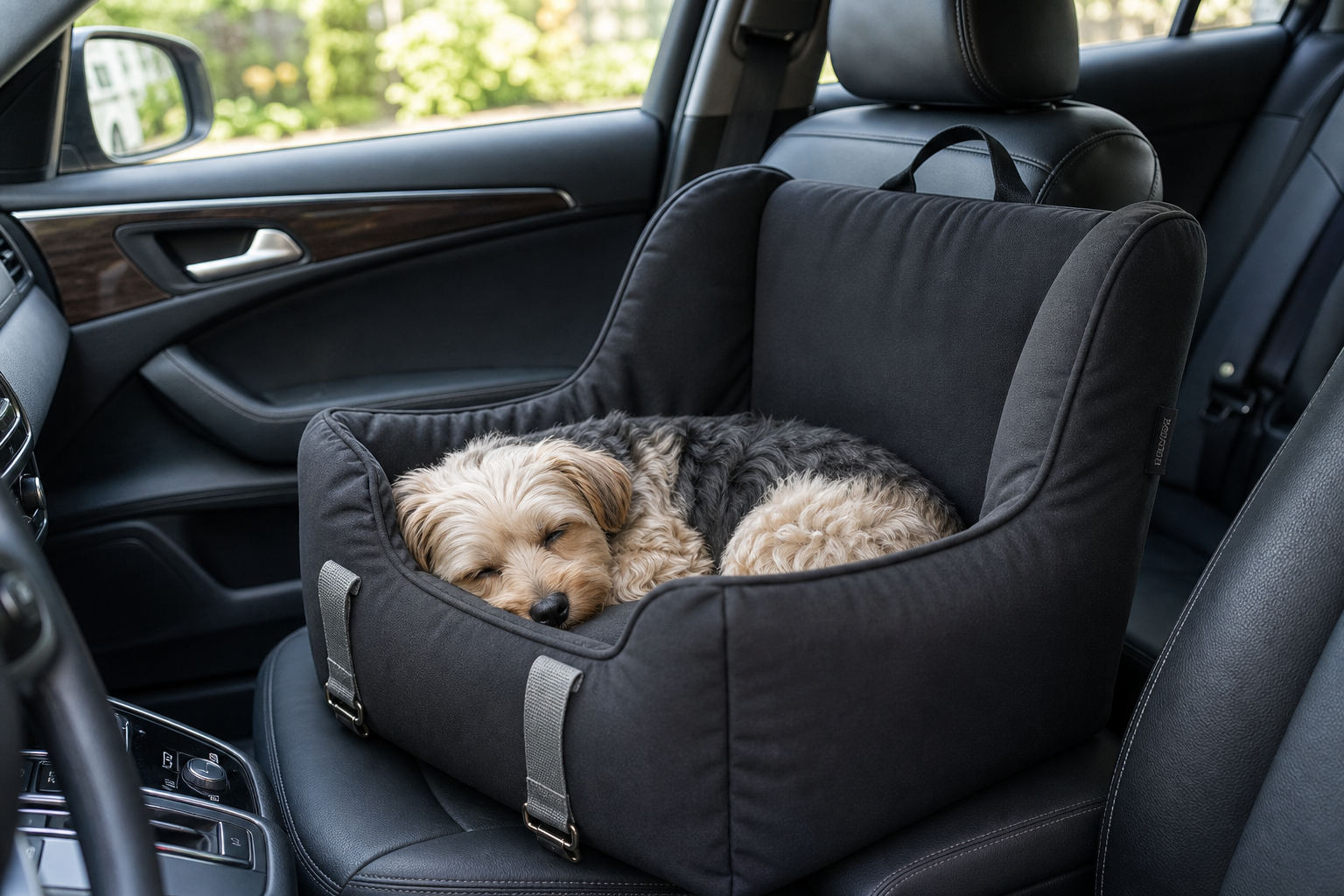 Siège 3 en 1 pour chiens et chats en voiture ISOFIX