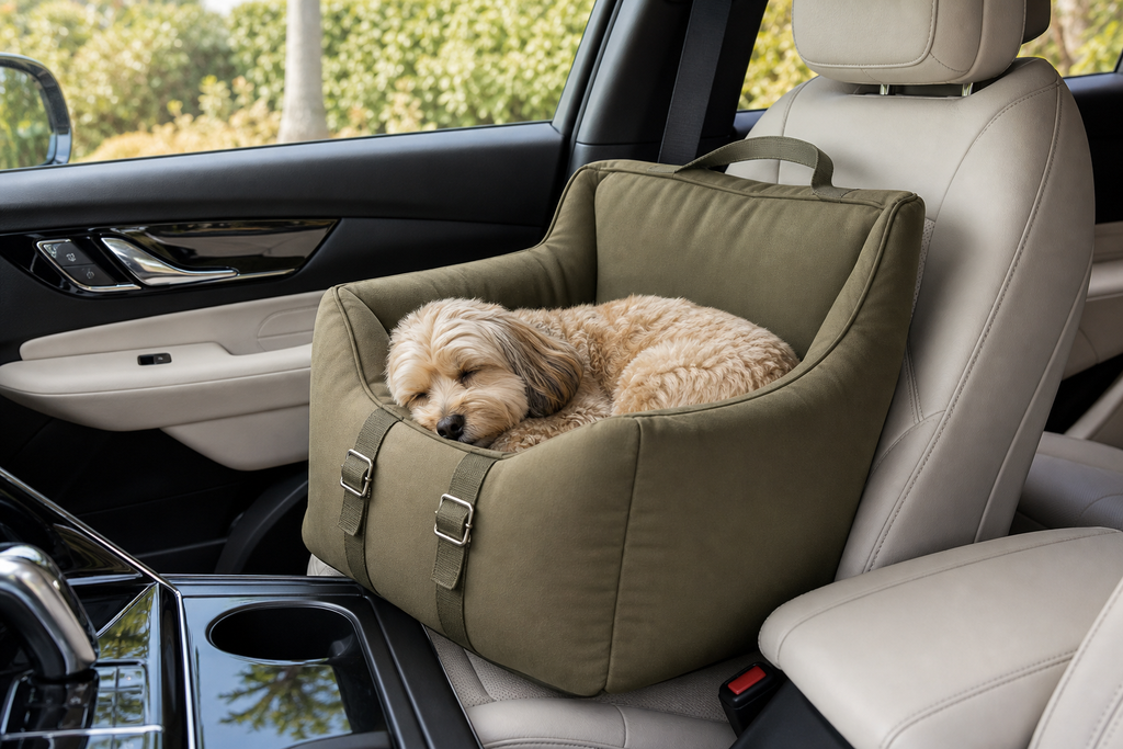 Siège 3 en 1 pour chiens et chats en voiture ISOFIX