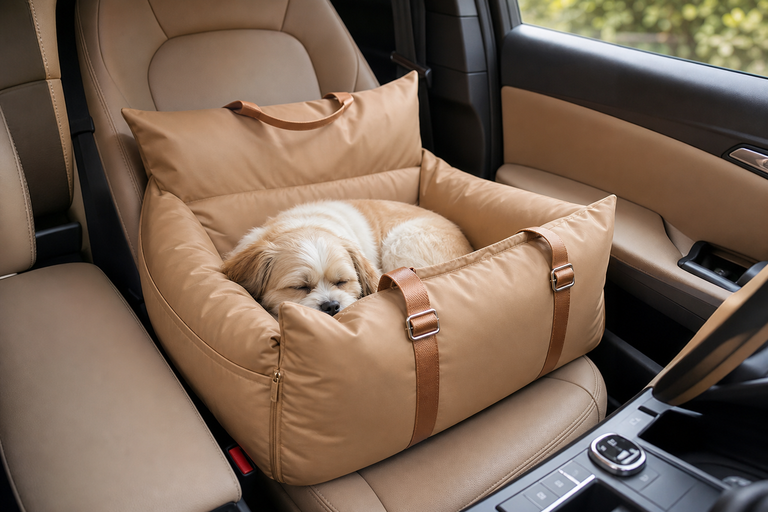 Siège 3 en 1 pour chiens et chats en voiture ISOFIX