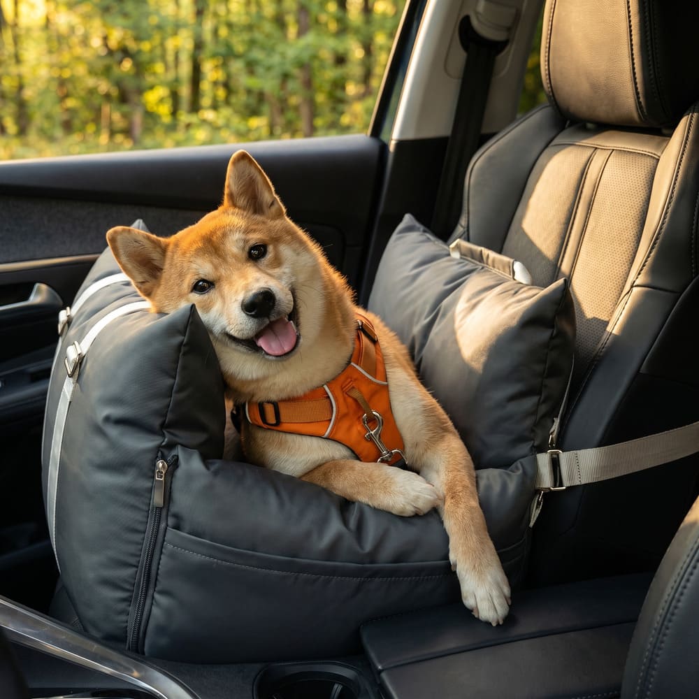 Siège 3 en 1 pour chiens imperméable ISOFIX