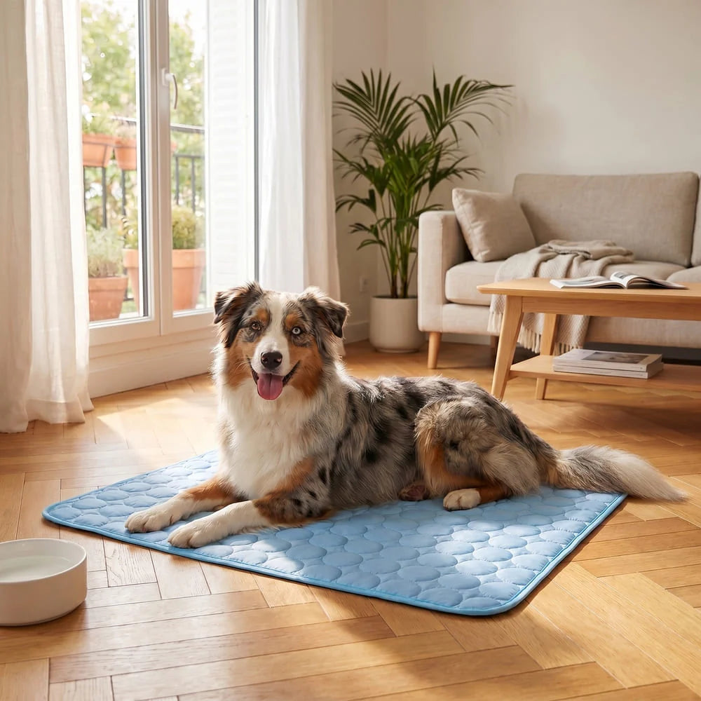 Tapis rafraîchissant pour chien sans gel